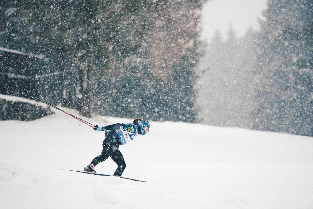 Krista Parmakoski (FIN) - FIS world cup cross-country, training, Davos 2022