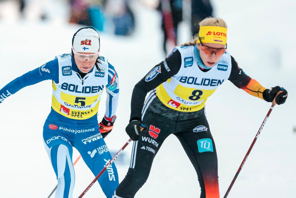 Riitta-Liisa Roponen (FIN) - FIS world cup cross-country, relay, Gaellivare 2023
