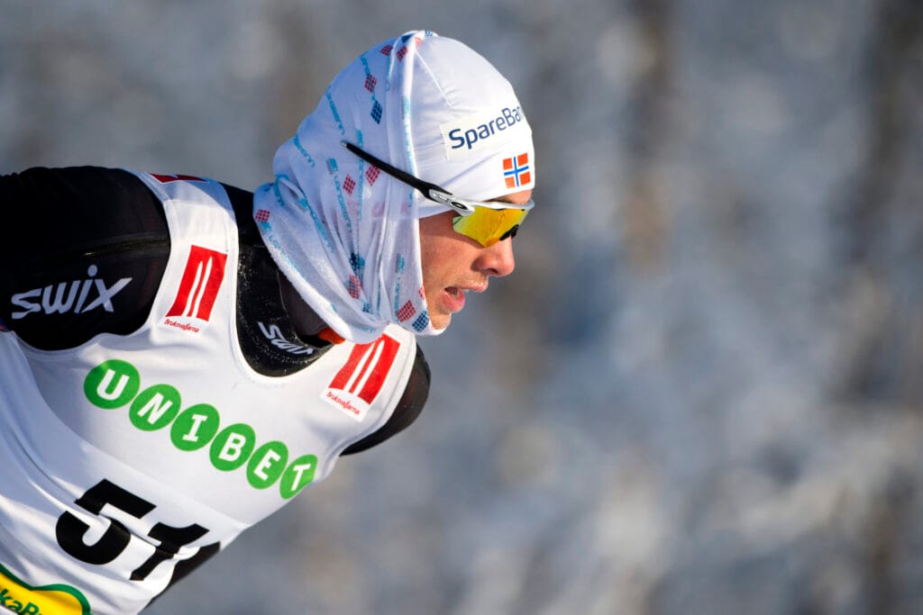 Tomas Northug, Strindheim Il, under världscupsuttagningen över 15 km fristil den 21 november 2015 i Bruksvallarna.
