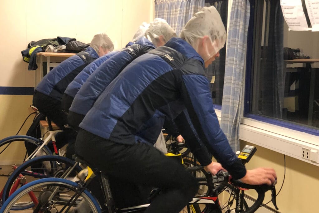 Varmedress på rulla - november 2019 Høgskolen i Lillehammer Foto Bent Rønnestad