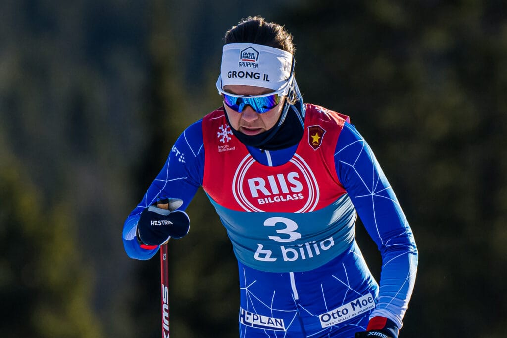 Ane Appelkvist Stenseth of Norway during the women’s cross-country skiing sprint qualification during Beitosprinten 2020 on November 22, 2024 in Beitostølen.