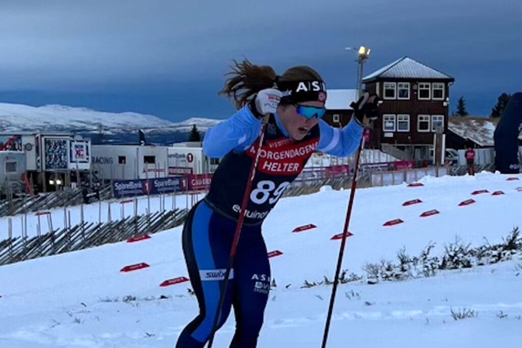 Helene Marie Fossesholm 10k F NC Gålå 2024 Ole Martin Storlien