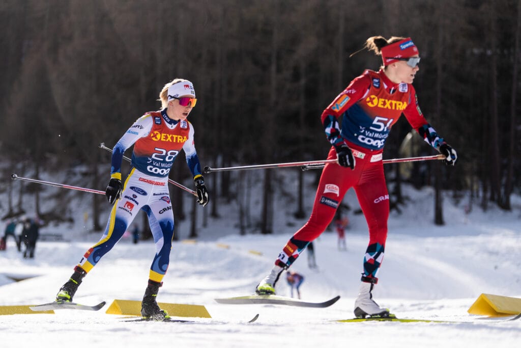 Ida Dahl Heidi Weng Tour de Ski 2023 - Bildyrån