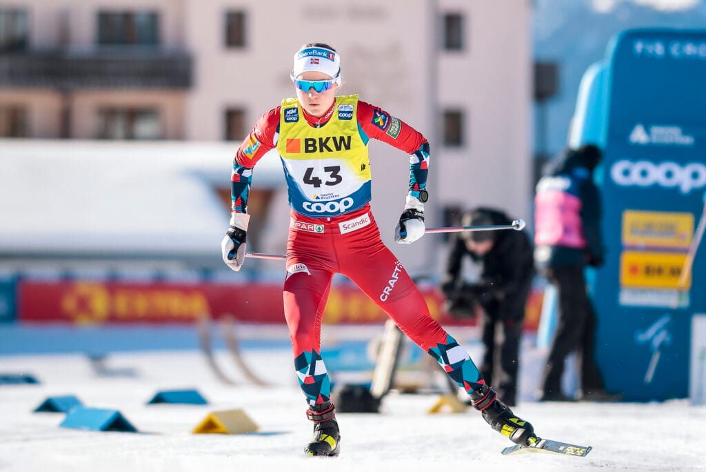 Ingvild Flugstad Østberg (NOR) - FIS world cup cross-country, 20km, Davos 2022