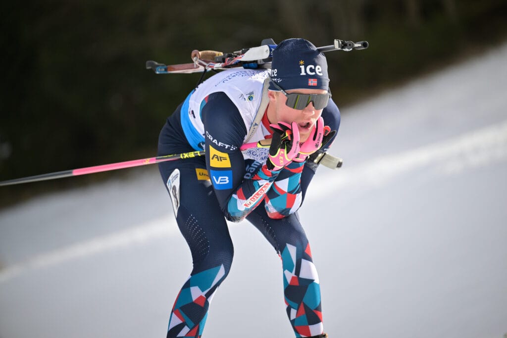 Martin Uldal (NOR) - IBU Open European Championships Biathlon, pursuit men, Brezno-Osrblie 2024