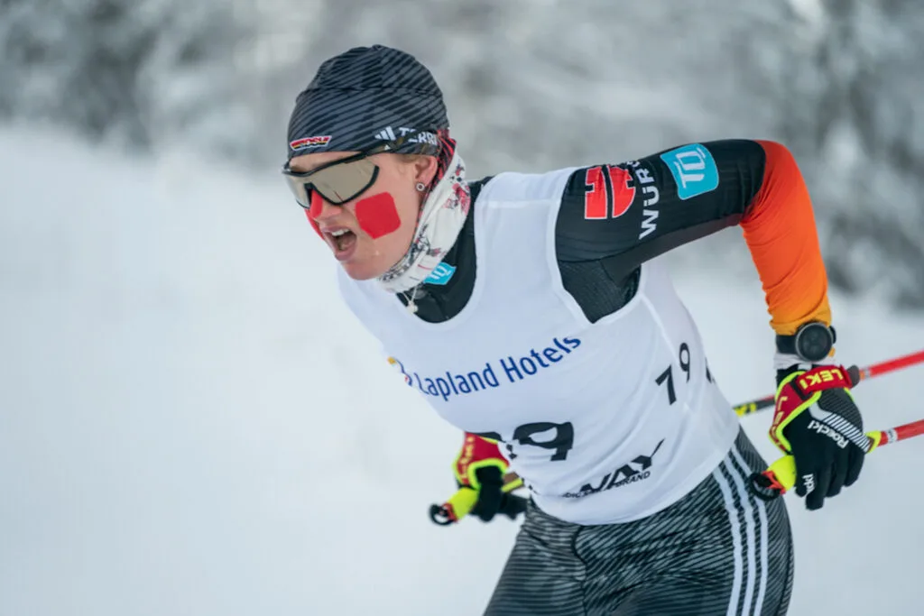 Muonio Fis-kilpailut naiset 10km Victoria Carl 2023