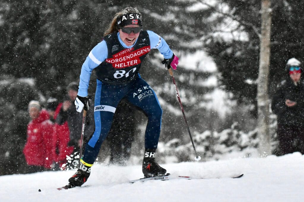 Helene Marie Fossesholm 10 km skate kvinner senior, Birkebeineren stadion COC 2024
