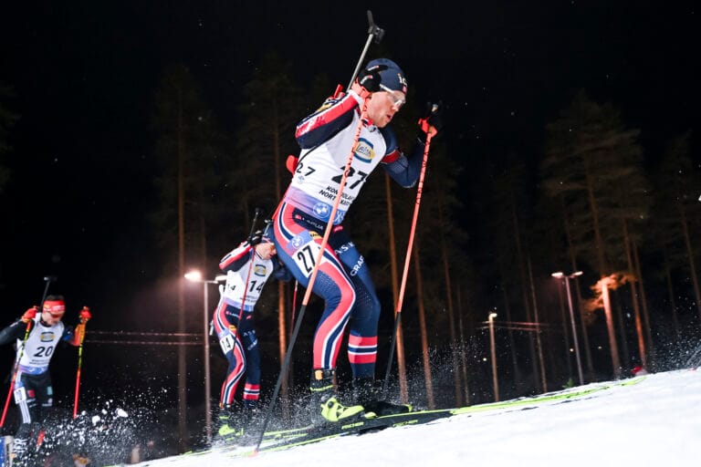 Johannes Dale-Skjevdal (NOR) - IBU World Cup Biathlon, mass men, Kontiolahti (FIN).