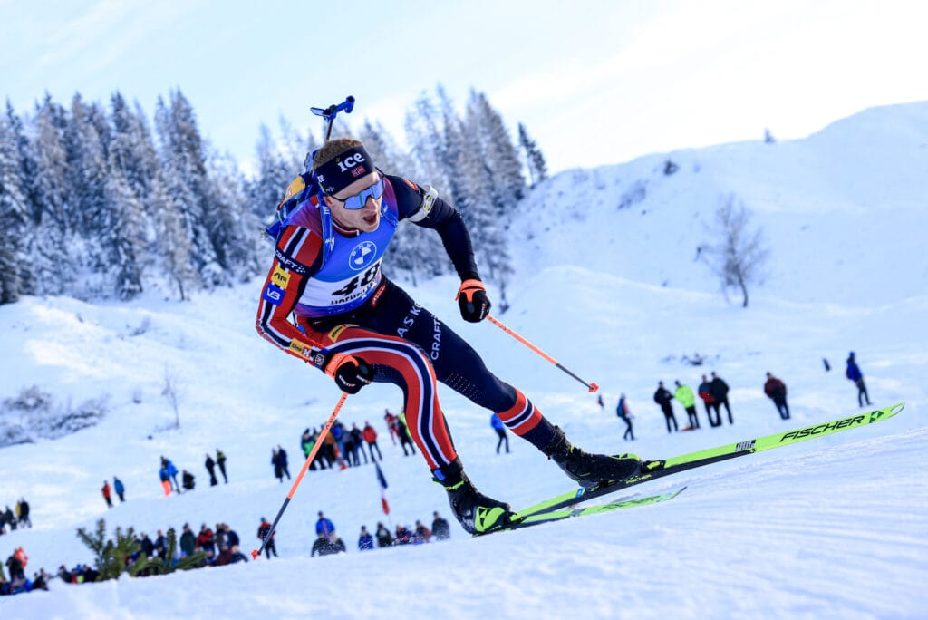Johannes Thingnes Boe (NOR) - IBU World Cup Biathlon, sprint men, Hochfilzen (AUT).