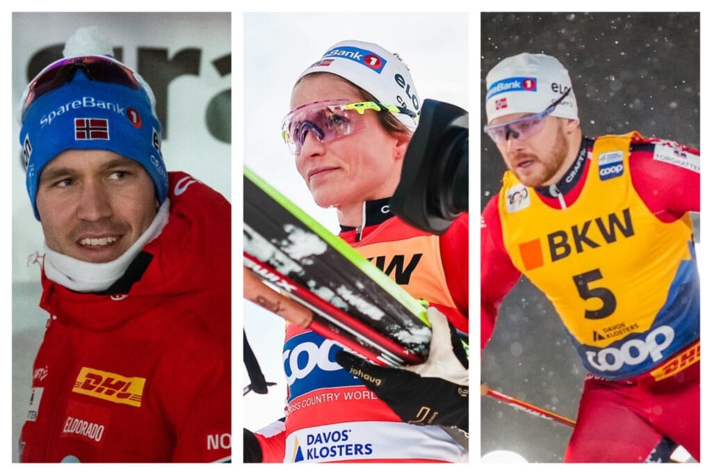 Golberg Johaug Tagbøl WC Davos 2024 Bilbyrån/ Nordic Focus