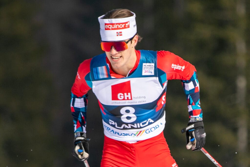 Aleksander Elde Holmboe U23 VM sprint Q Graeme Williams 