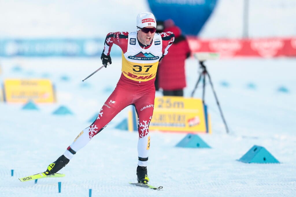 Håvard Moseby (NOR) - FIS world cup cross-country, skiathlon, Lillehammer (NOR).
