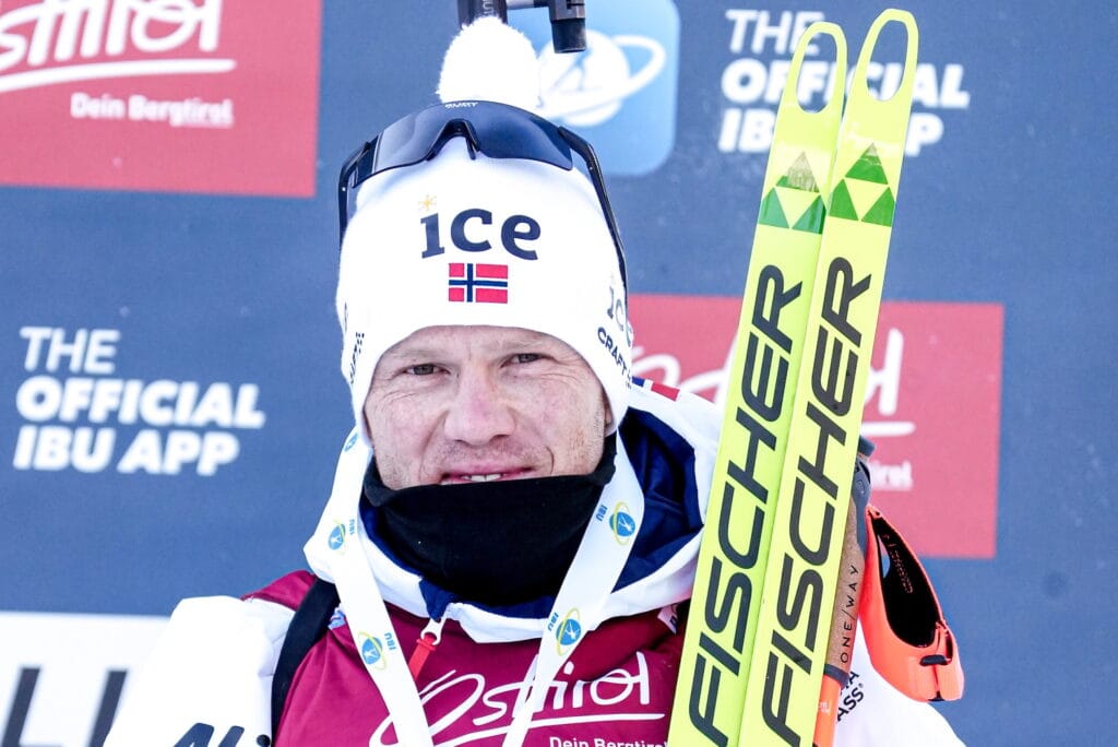 Johannes Dale-Skjevdal (NOR) - IBU Cup Biathlon, mass men, Obertilliach 2024.