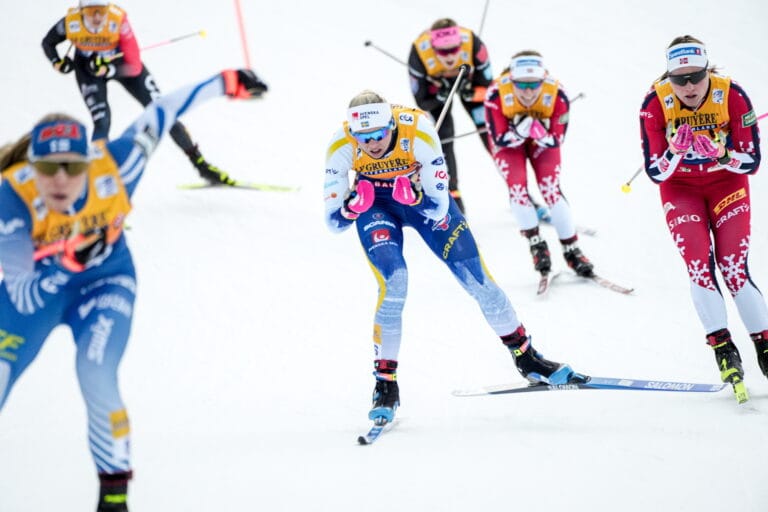 Maja Dahlqvist (SWE) - FIS world cup cross-country, tour de ski, individual sprint, Toblach (ITA).