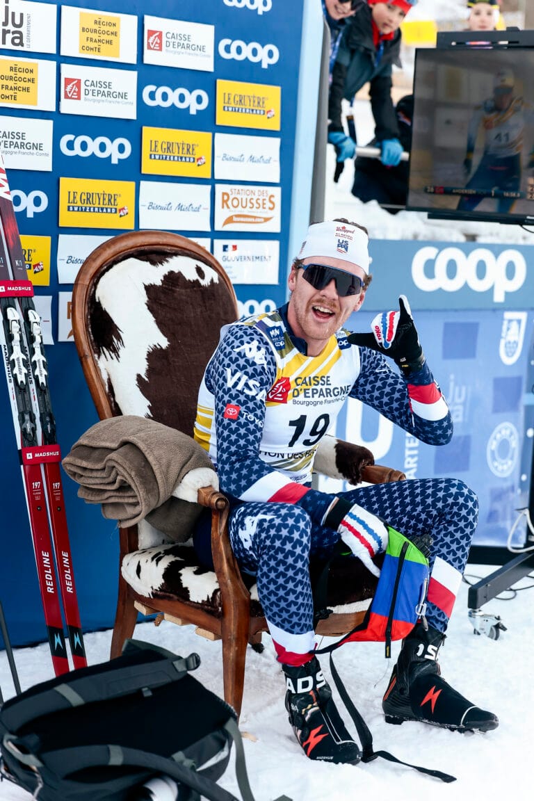 Ben Ogden viser muskler i prologen