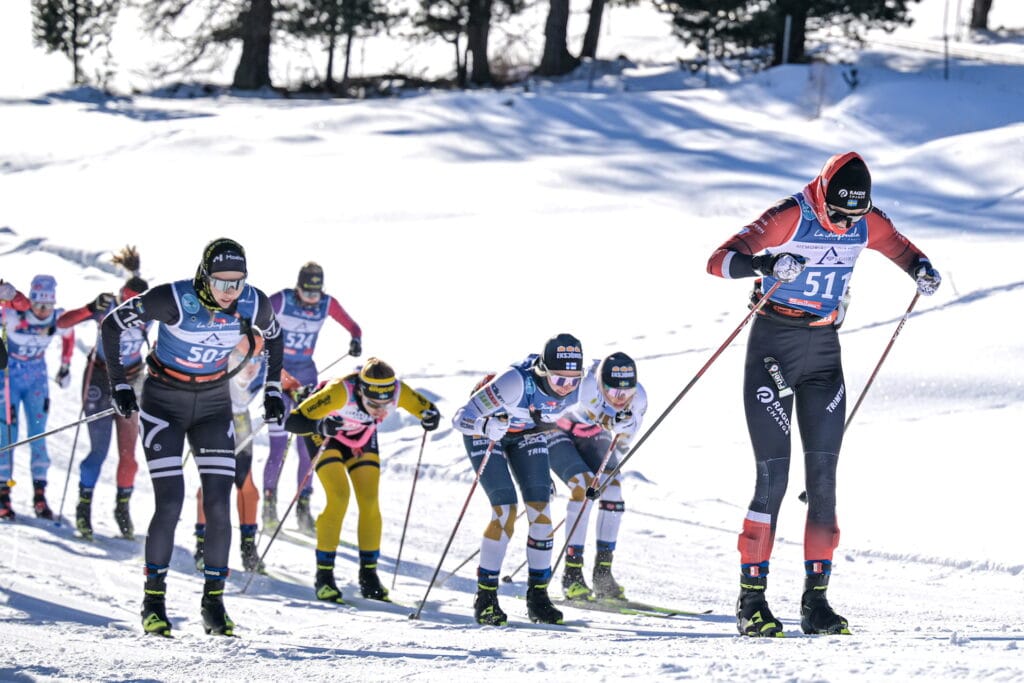 Stina Nilsson (SWE) - Ski Classics Engadin La Diagonela Pontresina - Zuoz (SUI).