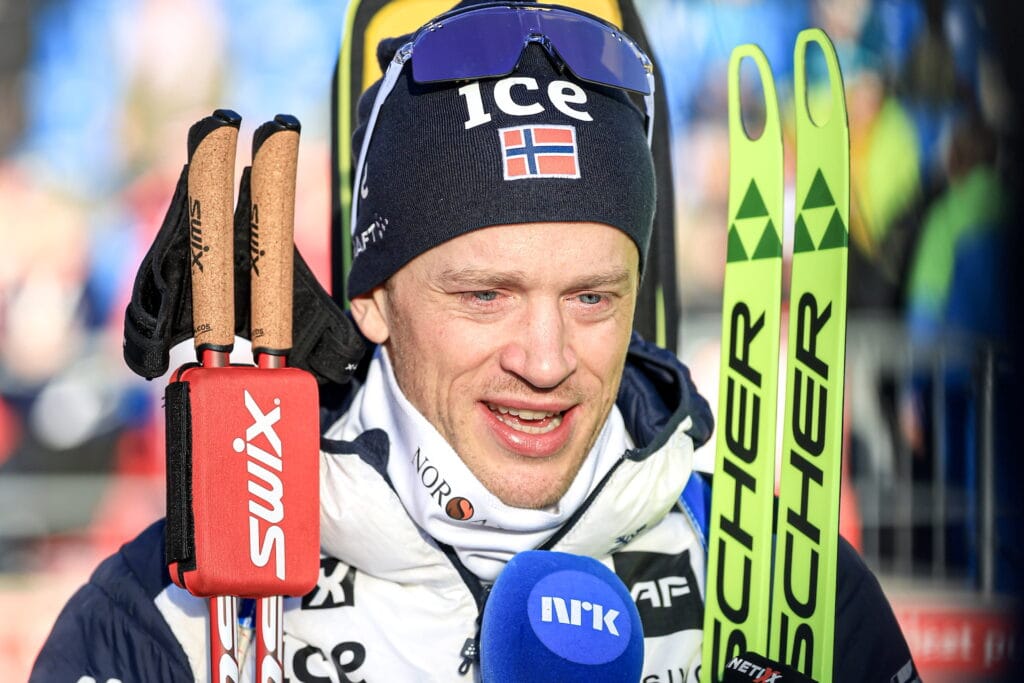 Tarjei Boe (NOR) - IBU World Cup Biathlon, sprint men, Antholz (ITA).