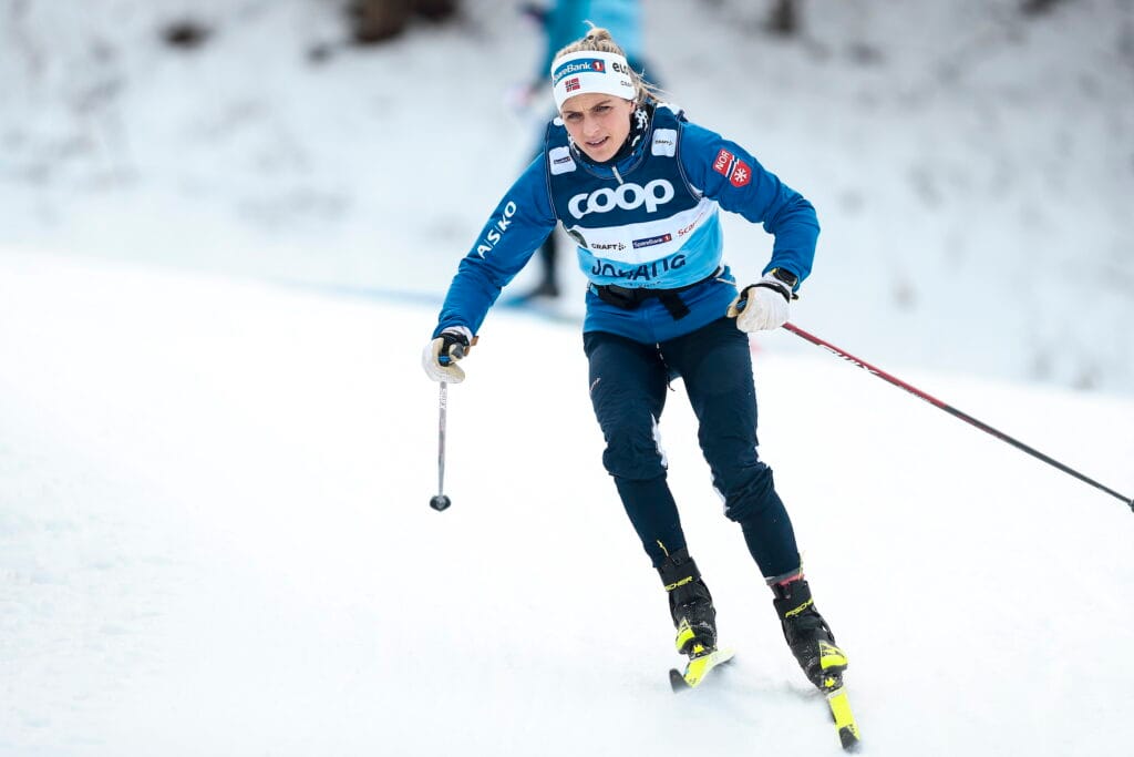 Therese Johaug (NOR) - FIS world cup cross-country, tour de ski, training, Val di Fiemme (ITA).