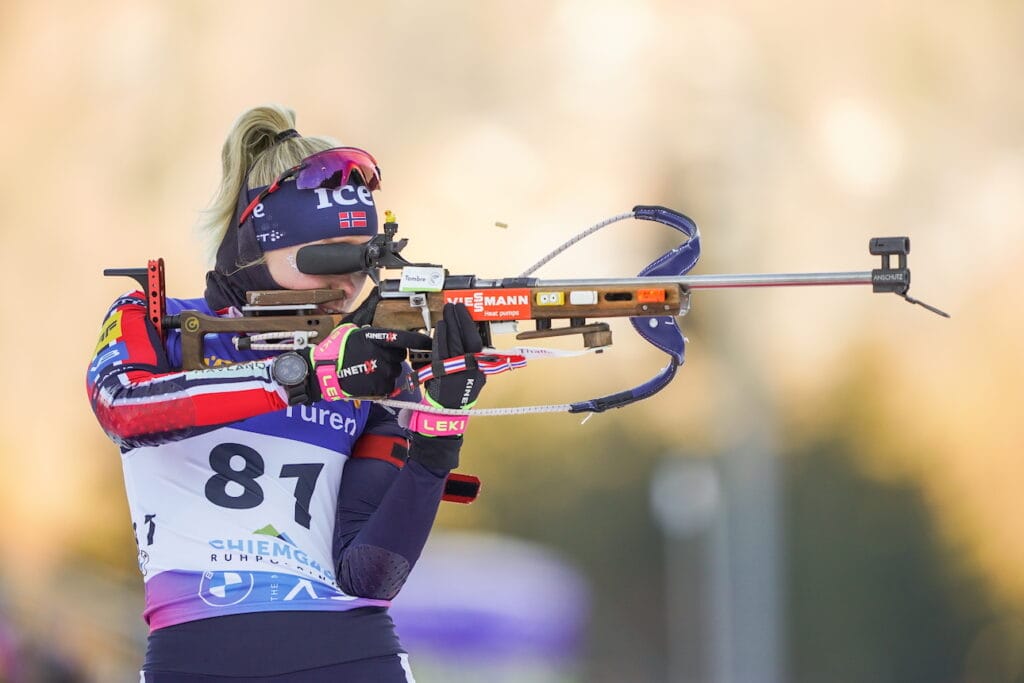 Ragnhild Femsteinevik (NOR) - IBU World Cup Biathlon, individual women, Ruhpolding (GER).