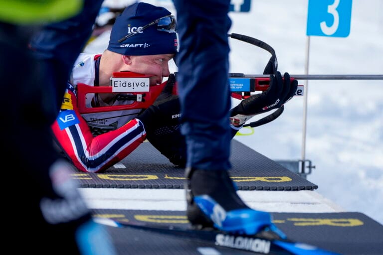 Johannes Dale-Skjevdal (NOR) - IBU Cup Biathlon, pursuit men, Val Ridanna (ITA).