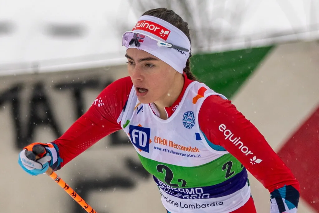 Hanna Engesæter Sørbye relay Jr VM 2025 Graeme Williams