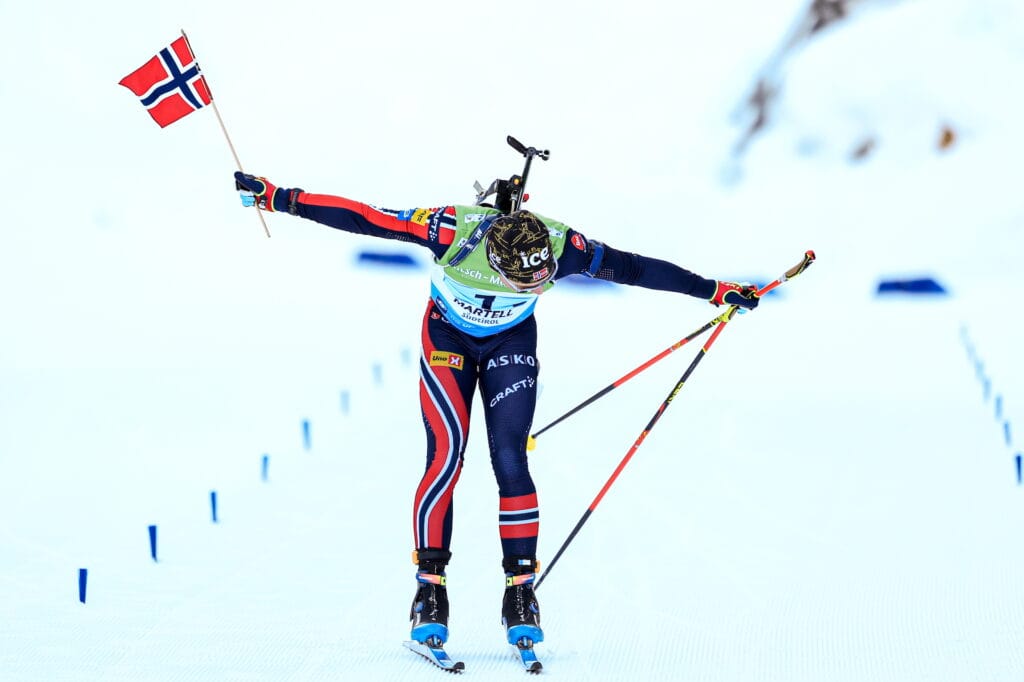 Isak Frey (NOR) - IBU Open European Championships Biathlon, relay men, Martell (ITA).