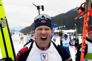 Johannes Dale-Skjevdal (NOR) - IBU Cup Biathlon, mass men, Val Ridanna (ITA).