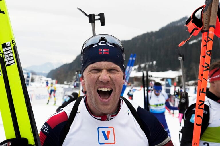Johannes Dale-Skjevdal (NOR) - IBU Cup Biathlon, mass men, Val Ridanna (ITA).