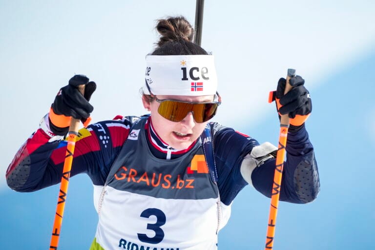 Marthe Kråkstad Johansen (NOR) - IBU Cup Biathlon, pursuit women, Val Ridanna (ITA).