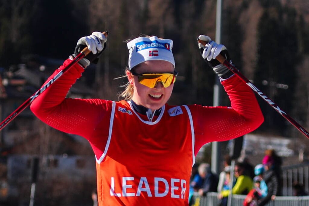 Vilde Nilsen 10K CL WC Val di Fiemme 2025 Newspower.it