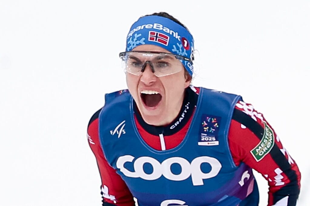 Heidi Weng (NOR) - FIS Nordic World Ski Championships Cross-Country, skiathlon women, Trondheim (NOR).