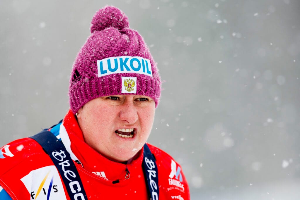 Jelena Välbe VM Falun 2015 Foto: Nils Jakobsson / BILDBYRÅN 