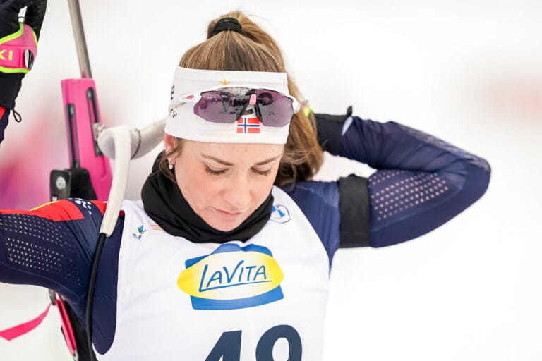 Emilie Aagheim Kalkenberg (NOR) - IBU World Cup Biathlon, sprint women, Annecy-Le Grand Bornand 2024