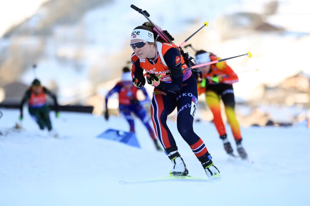 Emilie Aagheim Kalkenberg (NOR) - IBU World Cup Biathlon, pursuit women, Annecy-Le Grand Bornand (FRA).