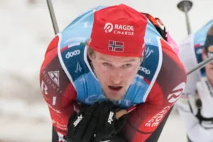 Mathias Aas Rolid (NOR), Vebjoern Moen (NOR), (l-r) - Ski Classics Marcialonga - Trentino (ITA).