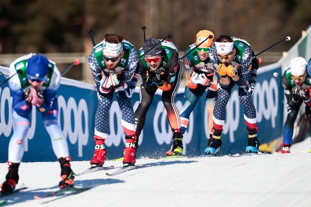 Kevin Bolger (USA) - FIS world cup cross-country, team sprint, Lahti (FIN).