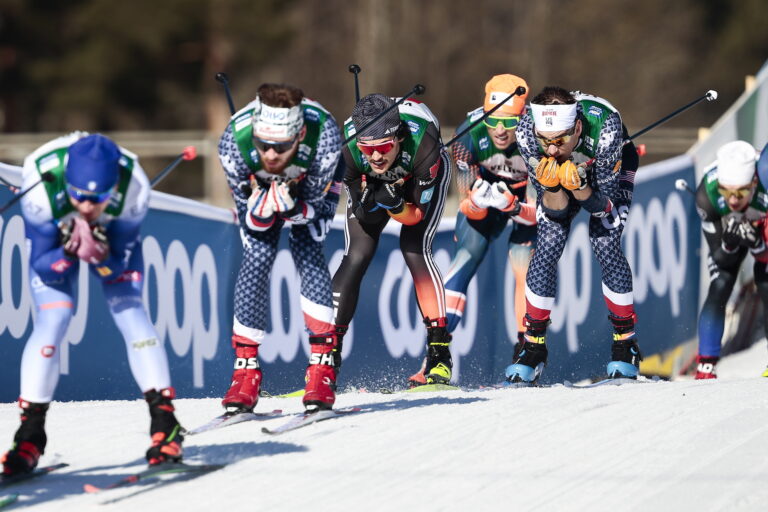 Kevin Bolger (USA) - FIS world cup cross-country, team sprint, Lahti (FIN).