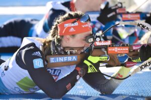 Denise Herrmann-Wick (GER) - IBU World Championships Biathlon, mixed relay, Oberhof (GER).