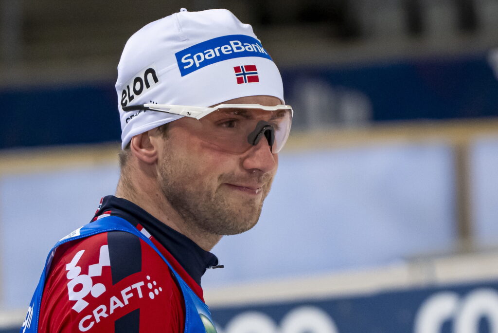 Even Northug of Norway after the Men's Sprint semi final during the FIS Cross-Country World Cup on March 21, 2025 in Lahti.