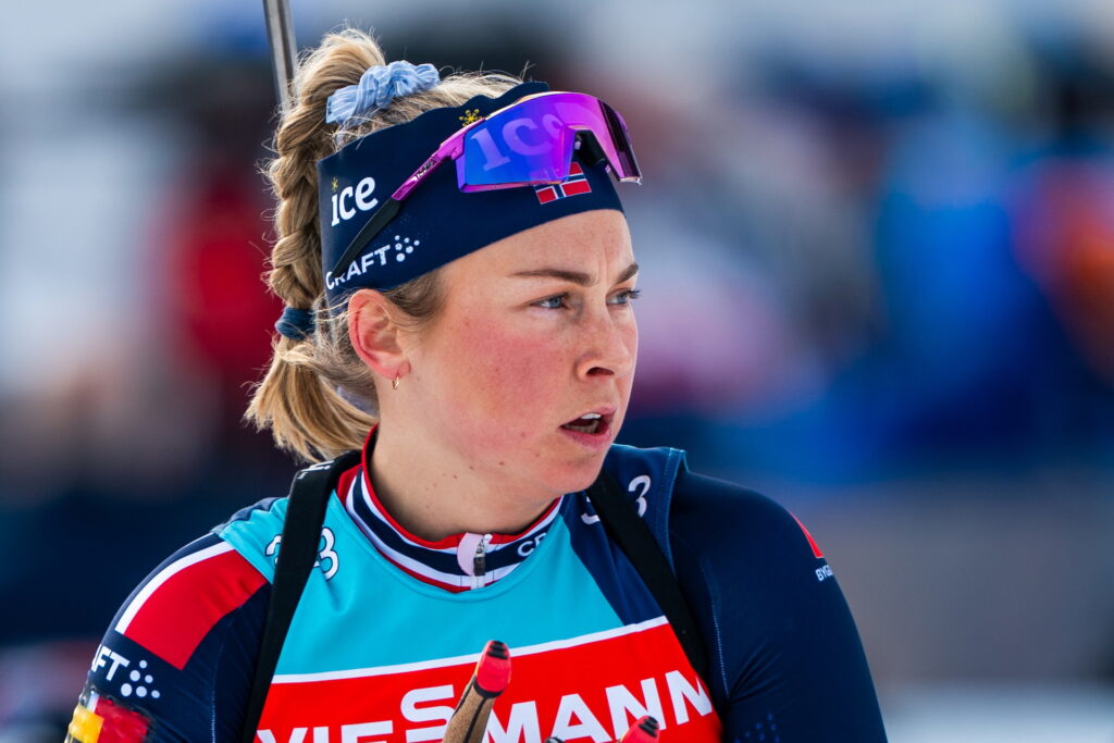 Ingrid Landmark Tandrevold (NOR) - IBU World Championships Biathlon, training, Lenzerheide (SUI).