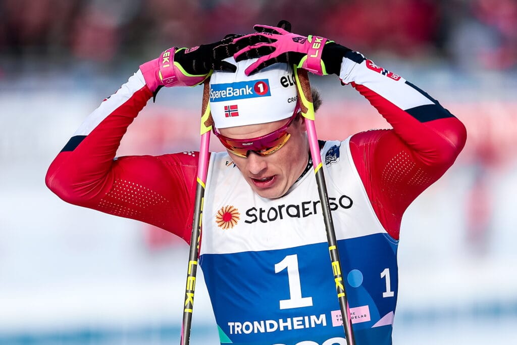 Johannes Høsflot Klæbo (NOR) - FIS Nordic World Ski Championships Cross-Country, mass men, Trondheim (NOR).