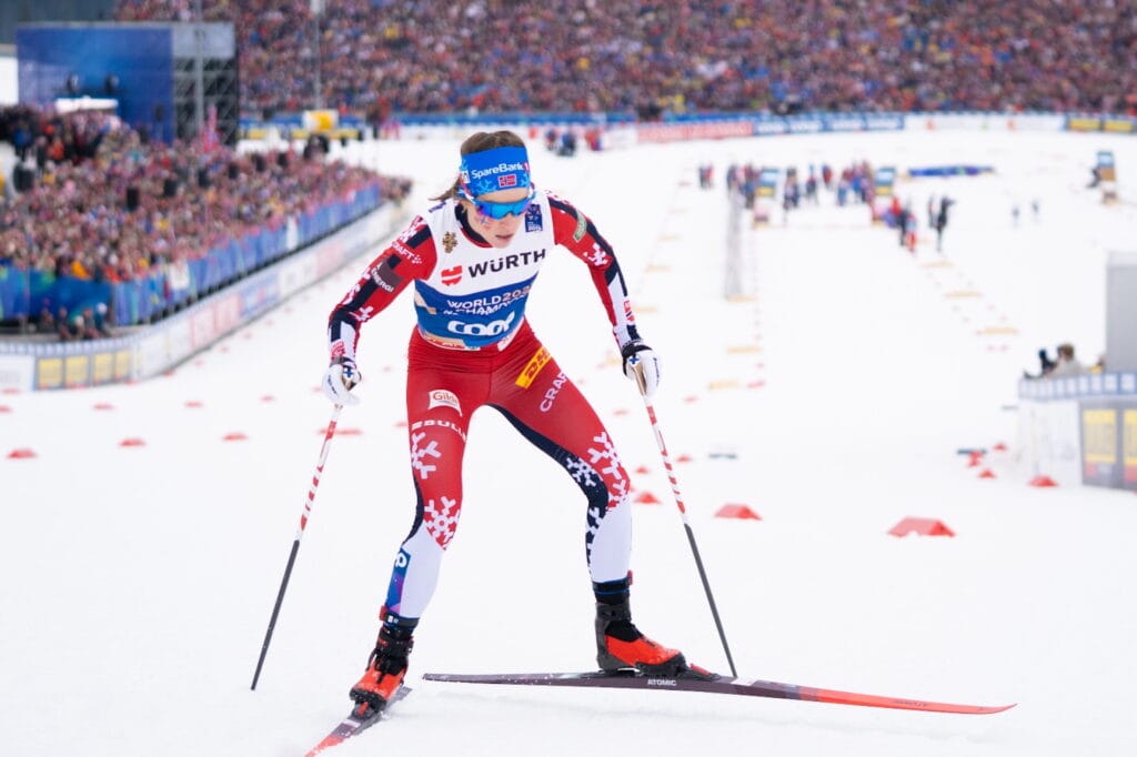 Kristin Austgulen Fosnæs relay VM 2025 Kent Murdoch