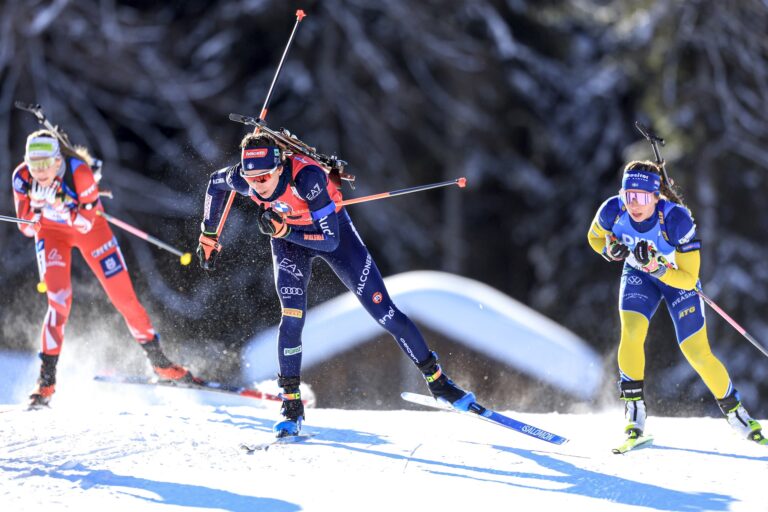 Lisa Vittozzi (ITA) - IBU World Cup Biathlon, short individual women, Antholz (ITA).