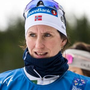 Marit Bjørgen of the Norwegian national cross country team during a training session on day 1 of the 2025 FIS Nordic Ski World Championships on February 26, 2025 in Trondheim. Photo: Maxim Thoré / BILDBYRÅN