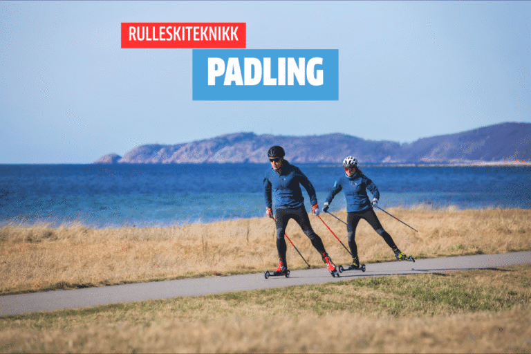 Slik behersker du padling – teknikken for motbakker i skøyting