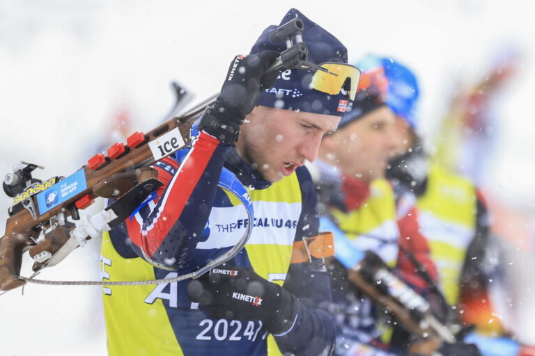 Vetle Paulsen (NOR) - IBU Open European Championships Biathlon, training, Martell (ITA).