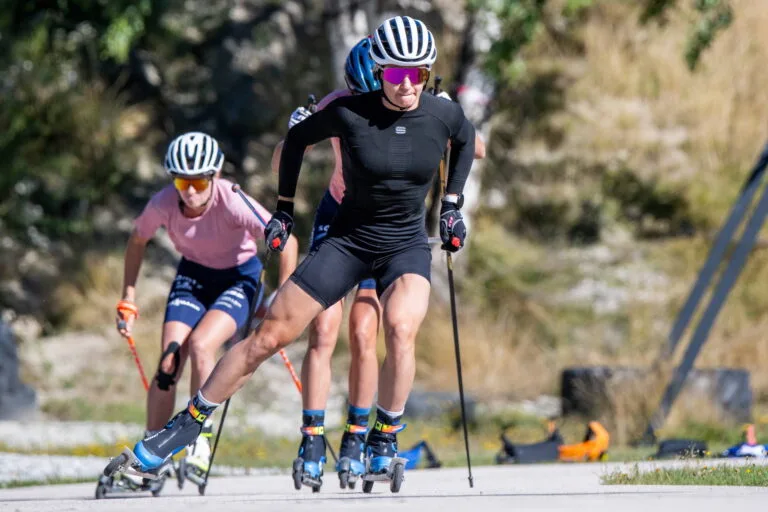 Gina Del Rio (AND) - Cross-Country summer training, Font-Romeu (FRA).