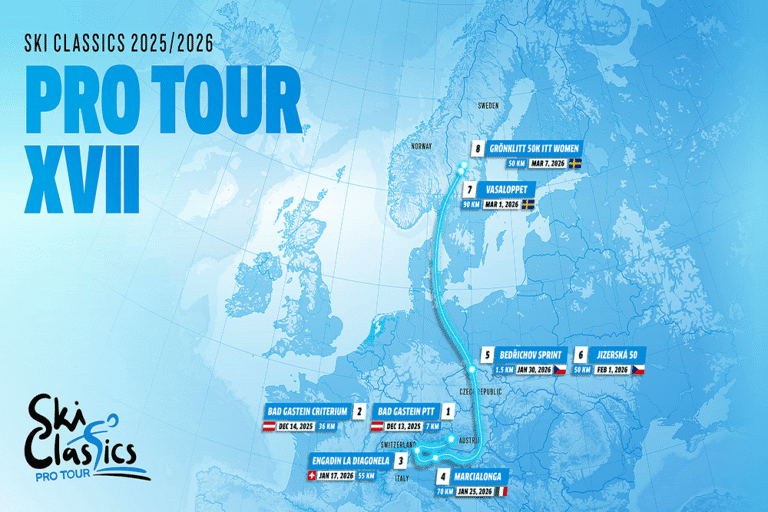 Historisk 50 km individuell start tilbake i Ski Classics