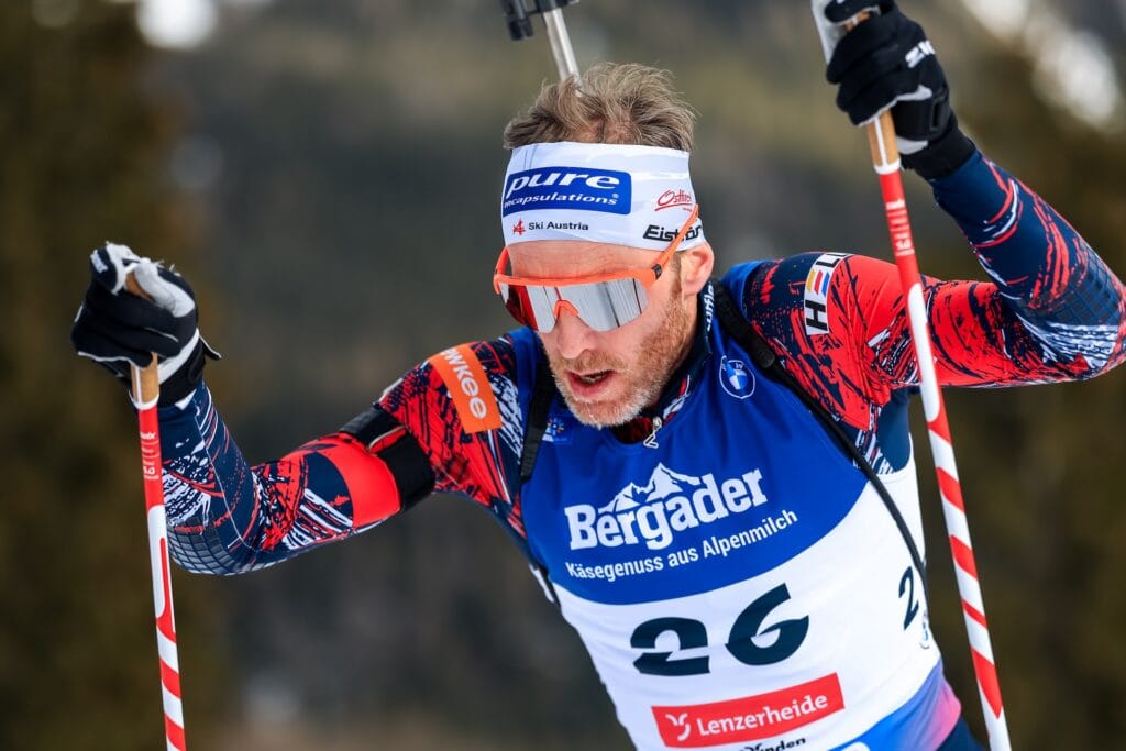Simon Eder (AUT) - IBU World Championships Biathlon, pursuit men, Lenzerheide. Foto: Manzoni/NordicFocus