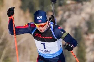Vetle Sjaastad Christiansen (NOR) - IBU Cup Biathlon, sprint men, Val Ridanna (ITA).